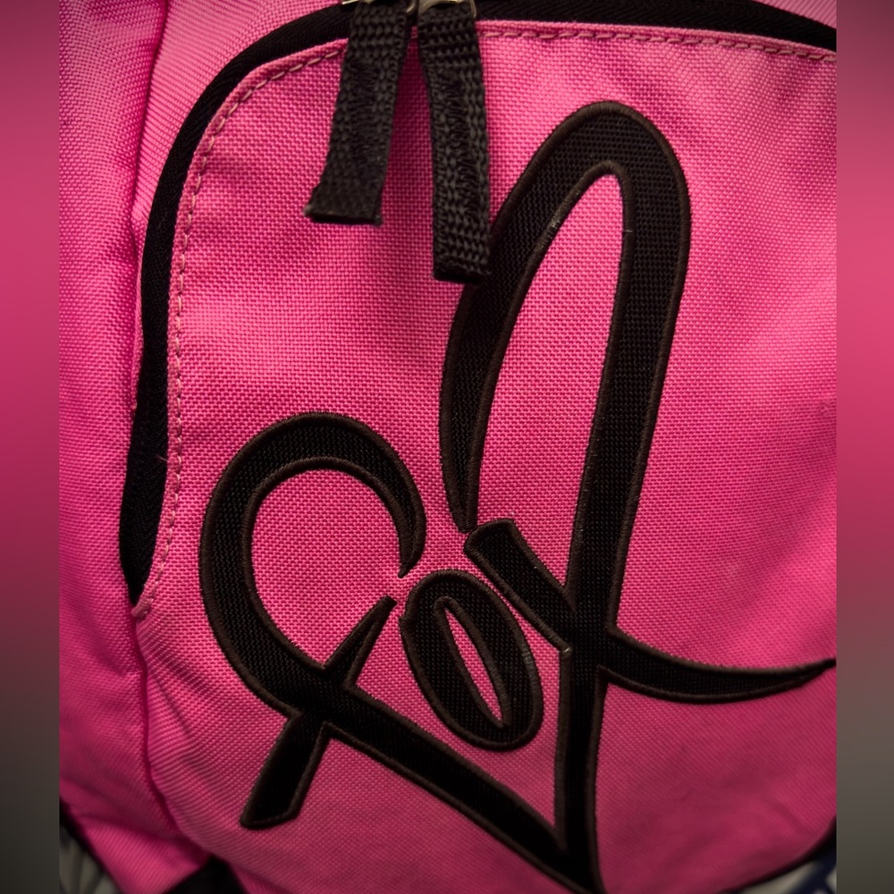 Fox Vibrant Pink Backpack with Black Accents - Picture 3 of 4